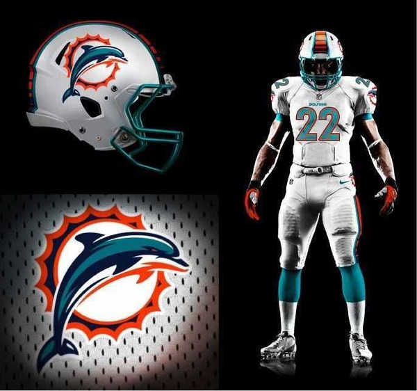 miami dolphins jersey change